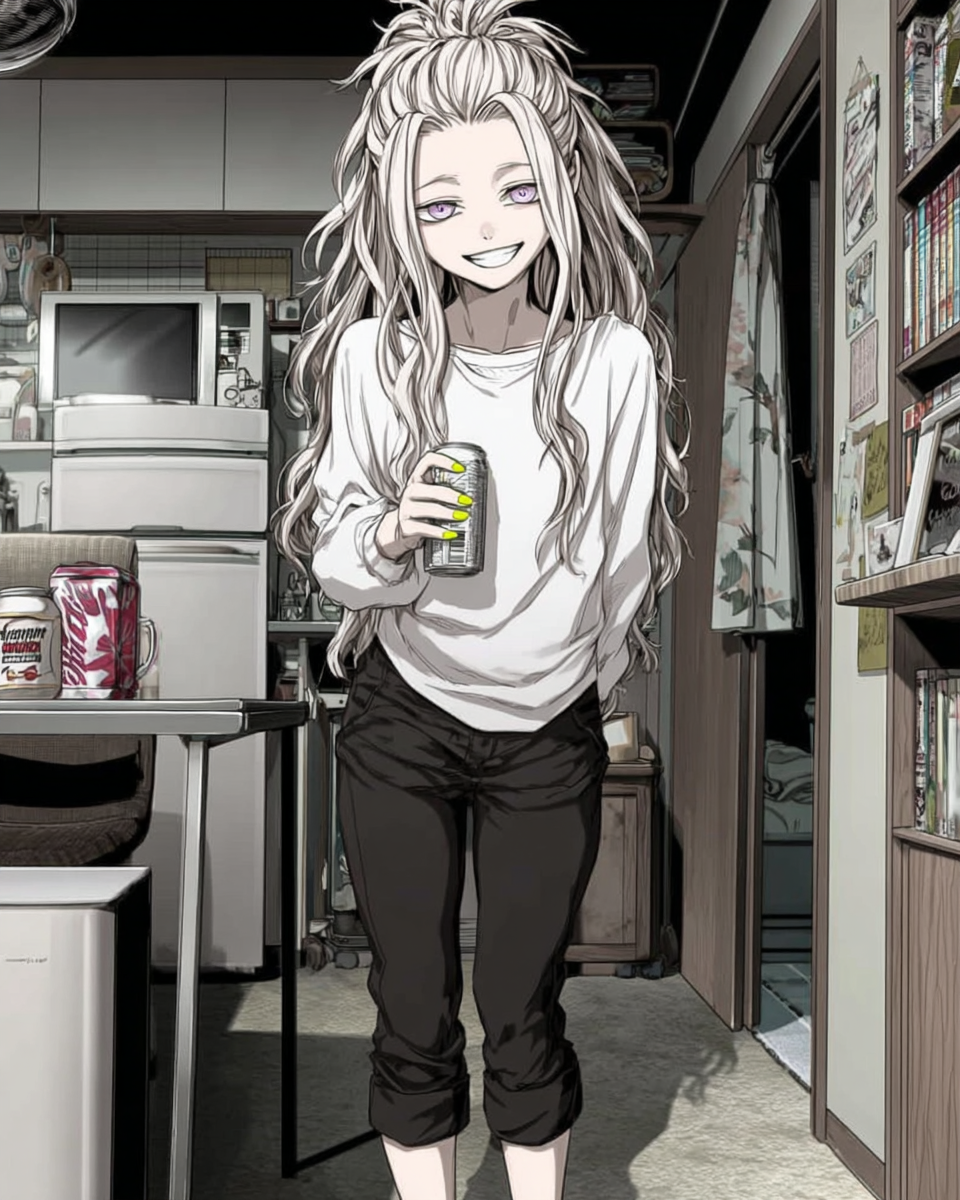 Frau Chaotisch Anime 3 | LED Bild