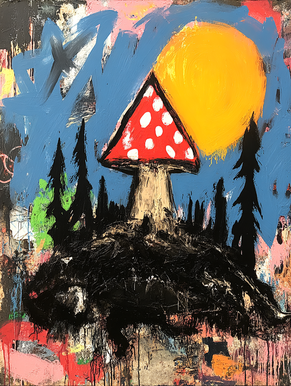 Abstrakte Kunst 3 | LED Bild