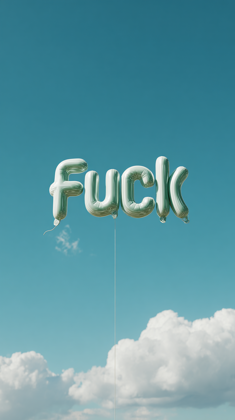 Fuck Luftballon 1 | LED Bild