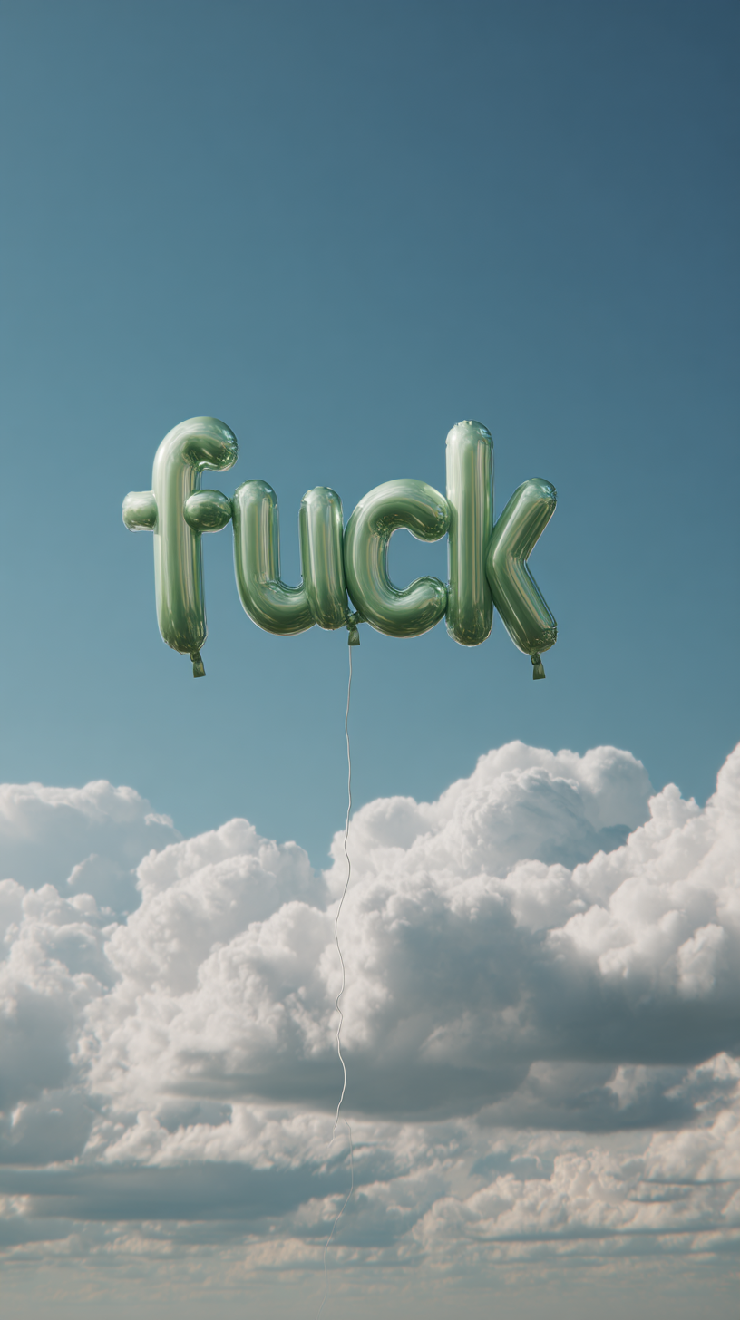 Fuck Luftballon 2 | LED Bild