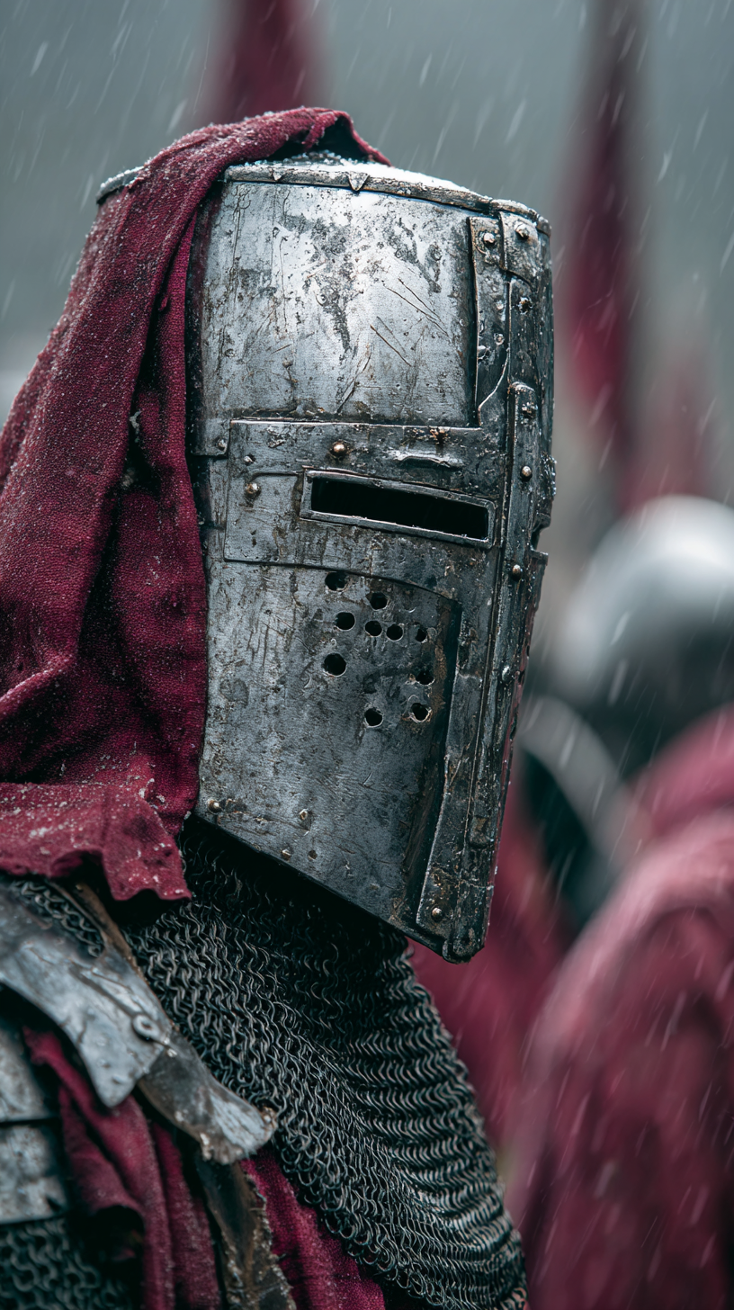 Roter Ritter 1 | LED Bild