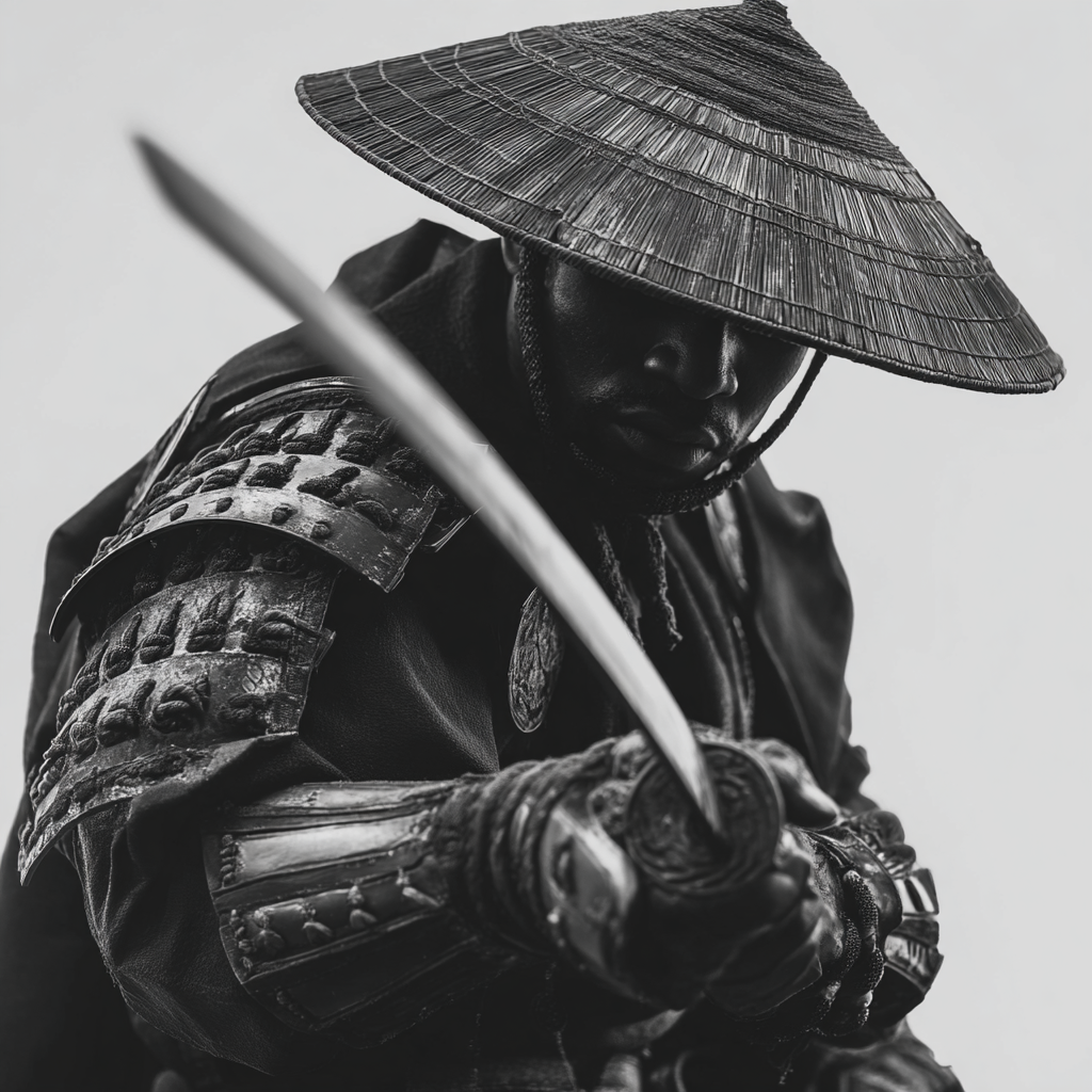 Samurai Dunkel | LED Bild