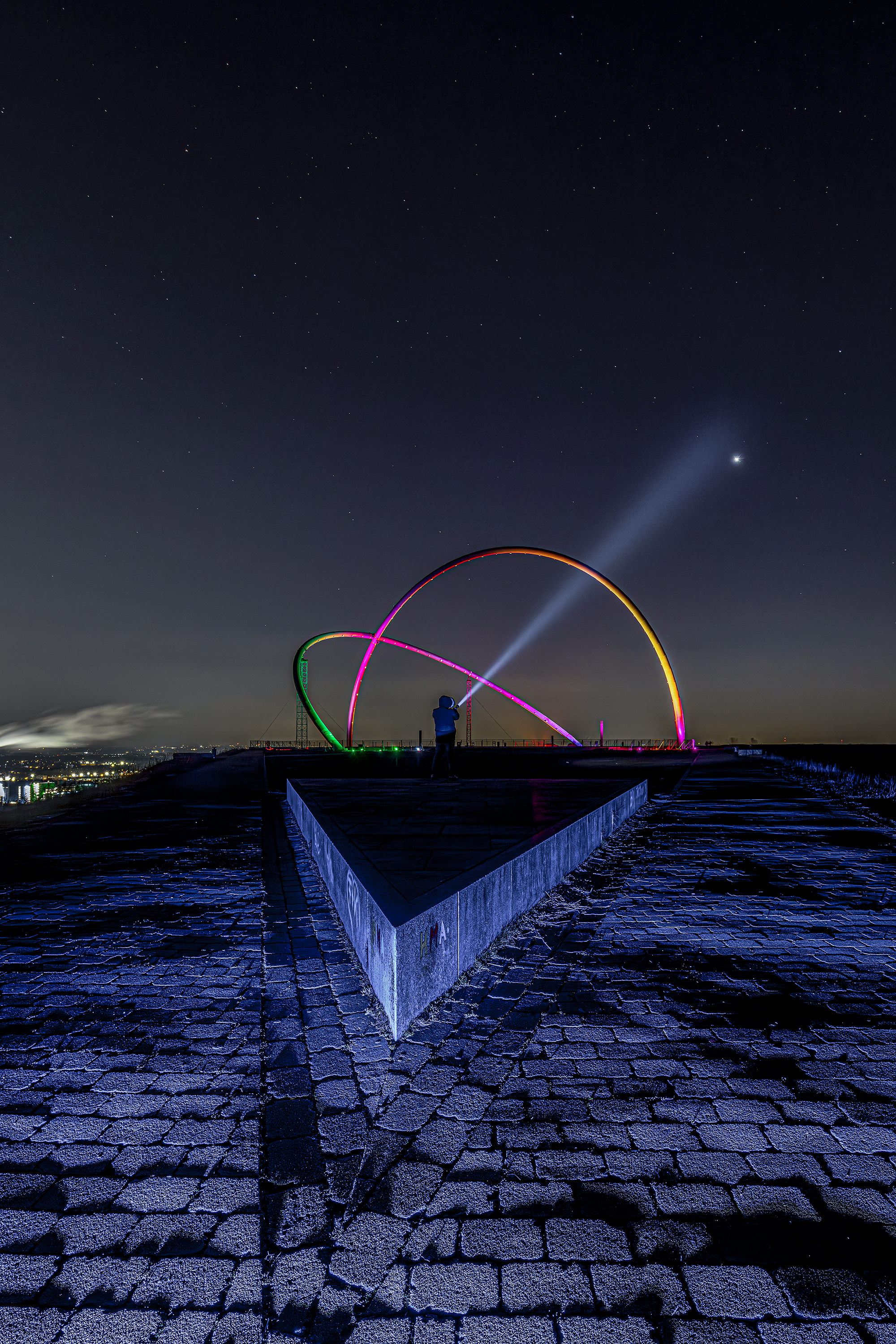 Landmarke Horizontal Observatorium | Waldemar Pache | LED Bild