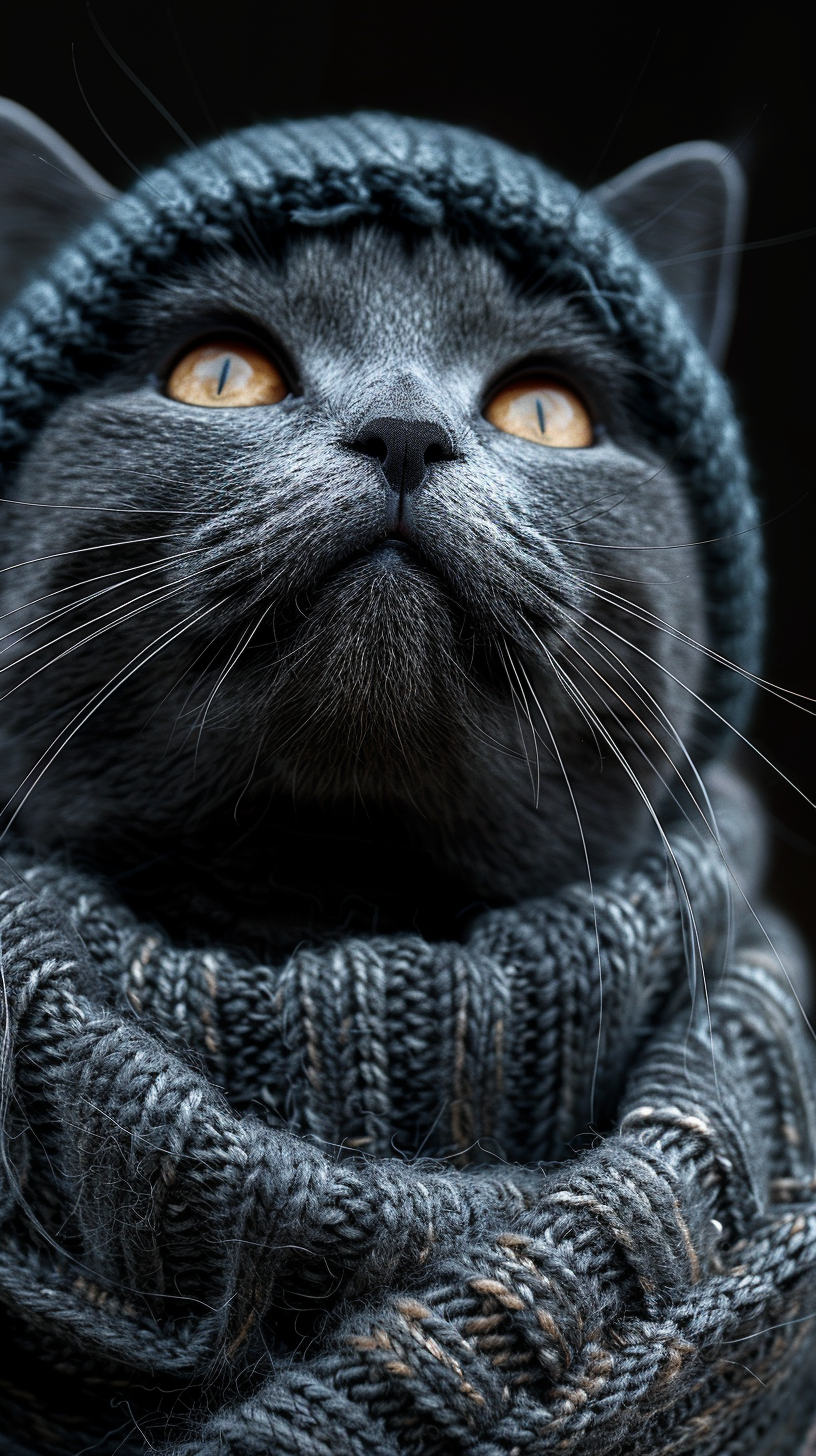 Katze Elegant 3 | LED Bild