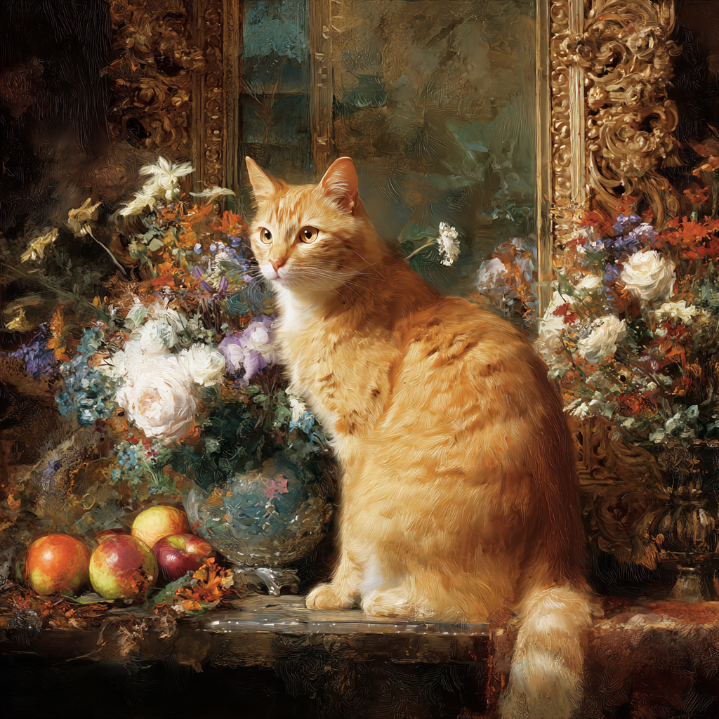 Katze Illustriert 1 | LED Bilder