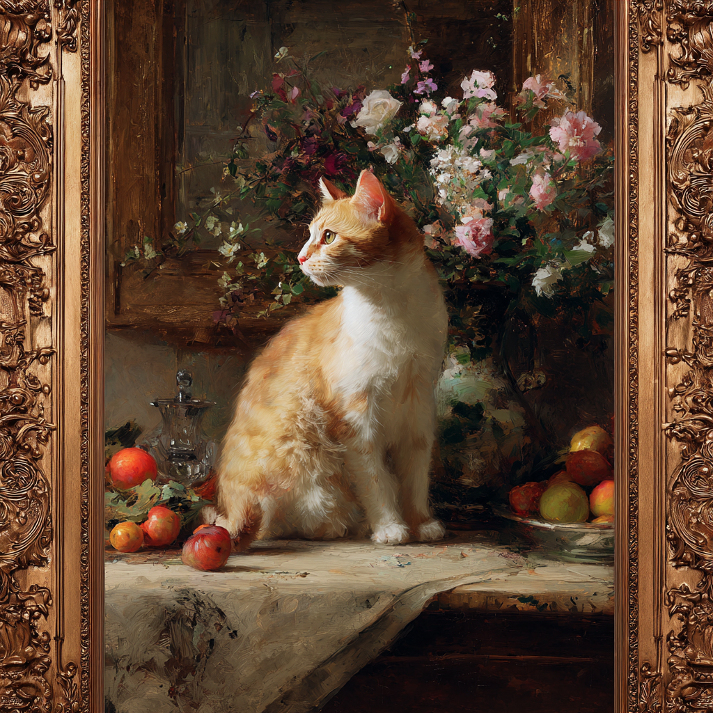 Katze Illustriert 2 | LED Bilder