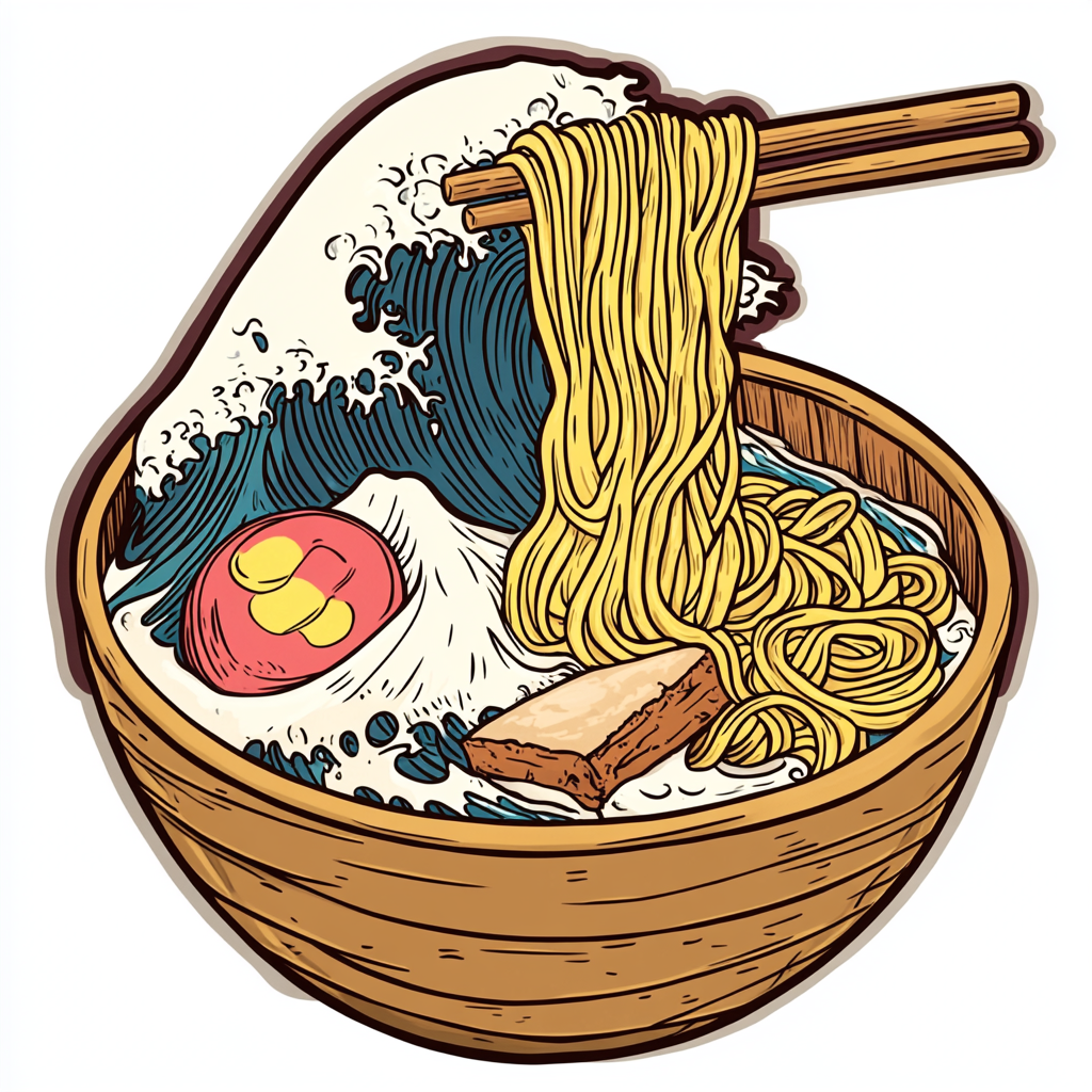 Schüssel mit Ramen | LED Bild