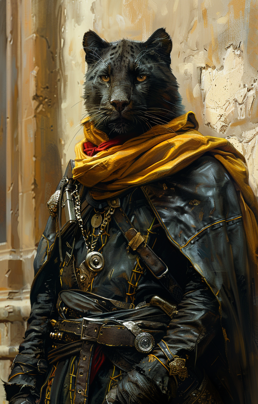 Pantherkrieger 1 | LED Bild