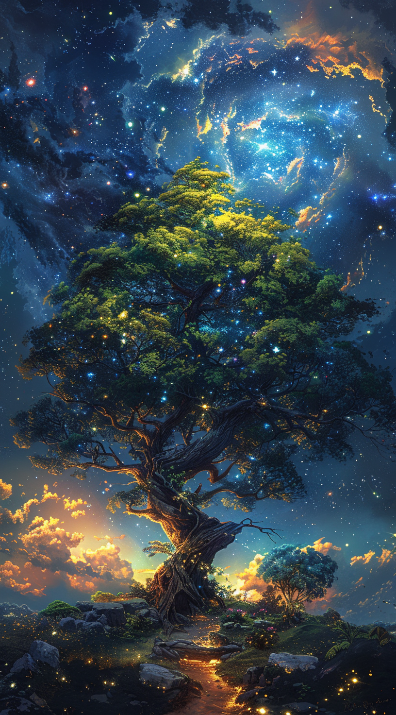 Magischer Baum 3 | LED Bild