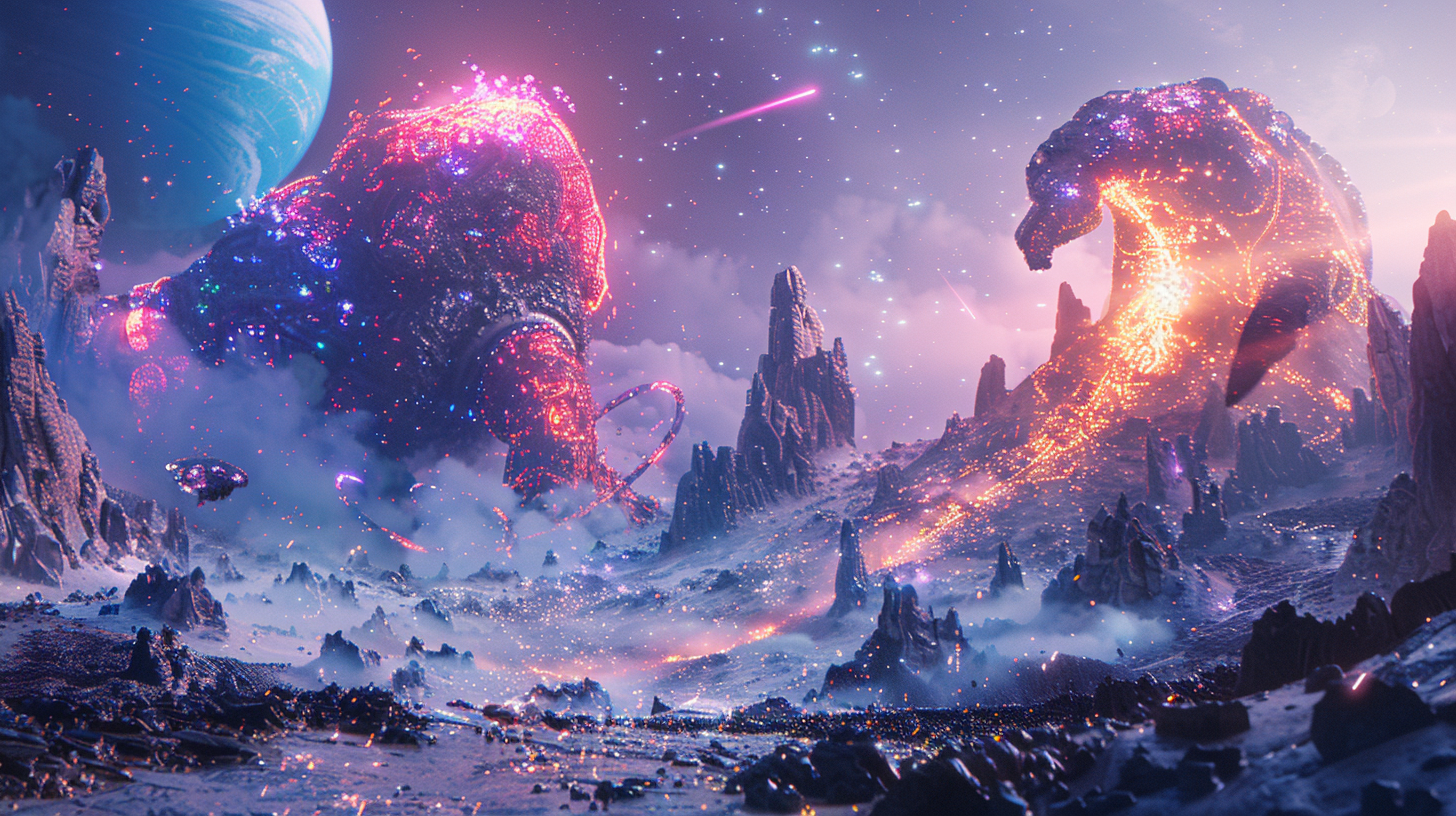 Fantasie Planet 1 | LED Bild