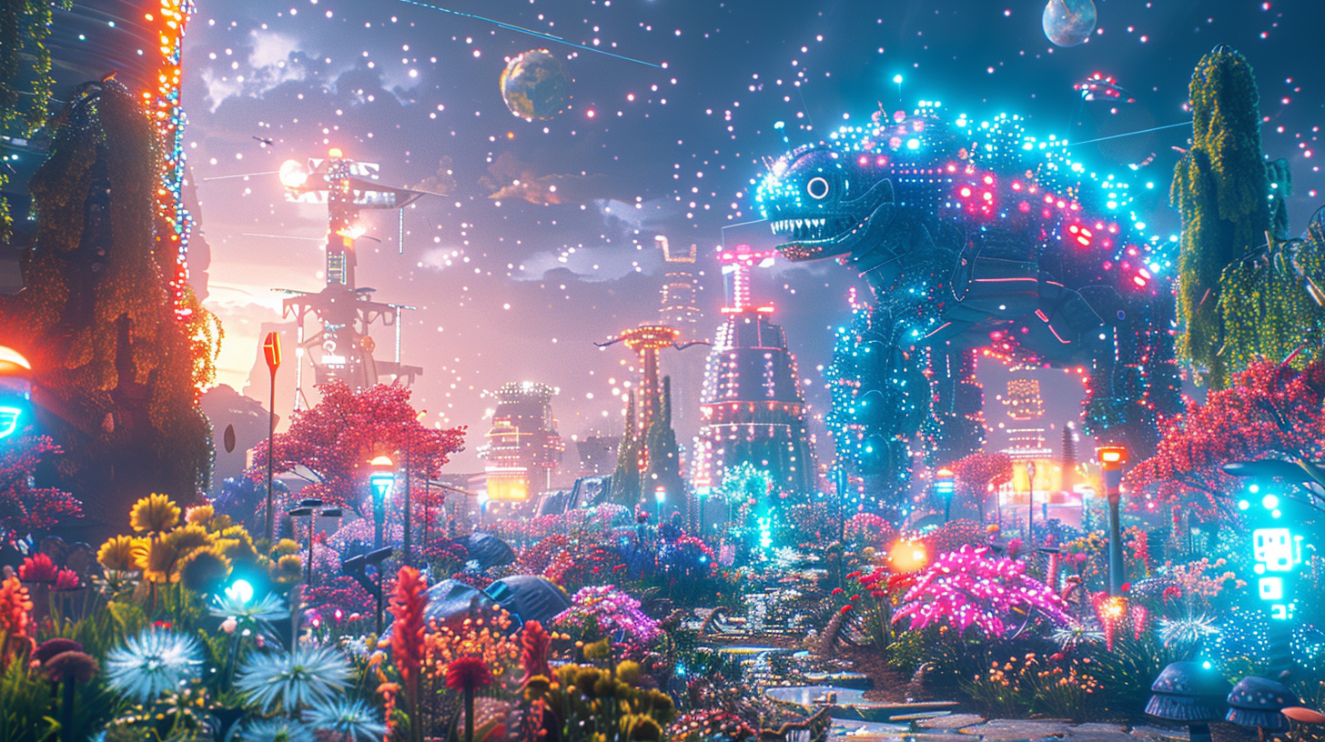 Fantasie Planet 2 | LED Bild