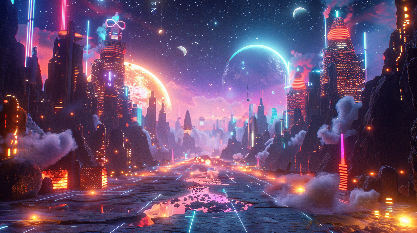 Fantasie Planet 4 | LED Bild