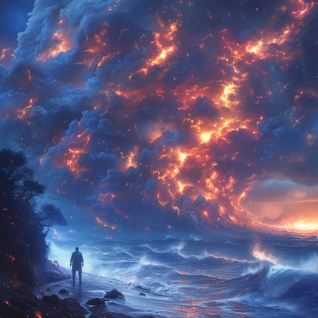 Fantasie Planet 5 | LED Bild