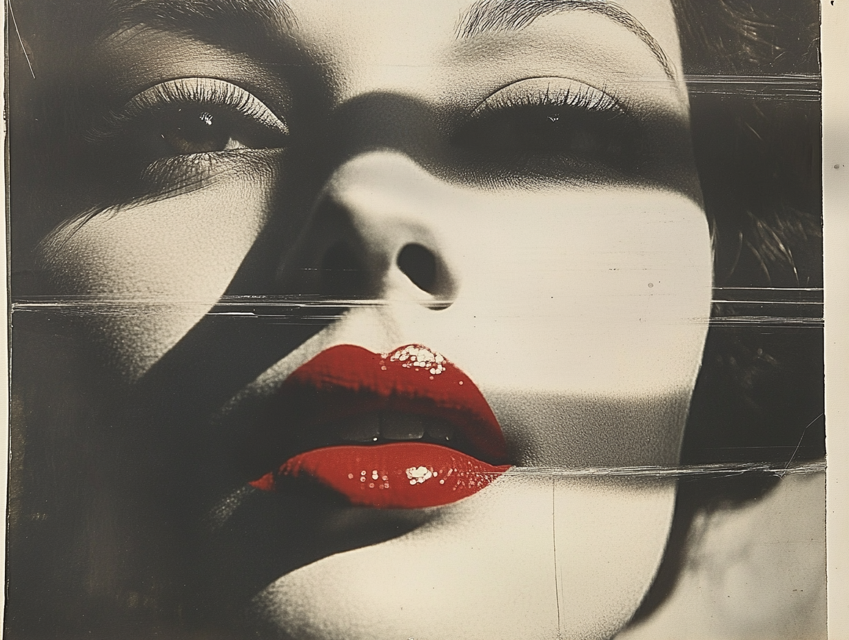 Rote Lippen 4 | LED Bild