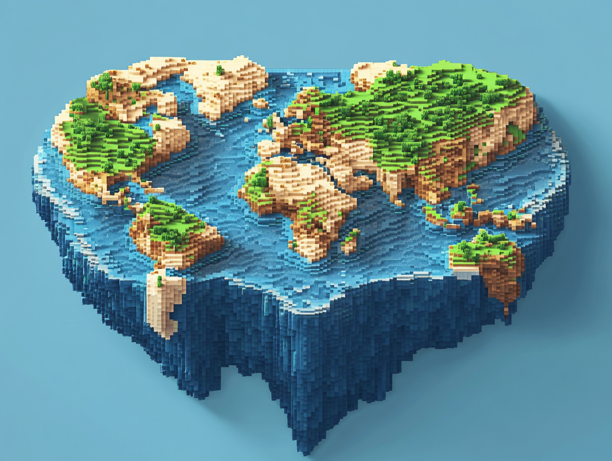 Mini Map Blöcke 1 | LED Bild