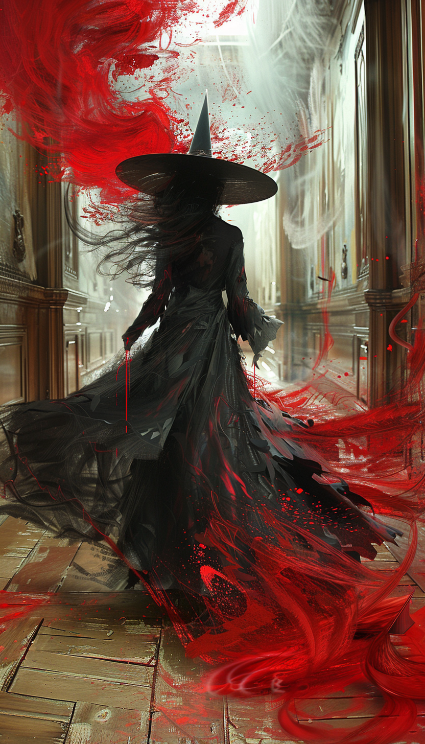 Japanische Kriegerin 2 | LED Bild