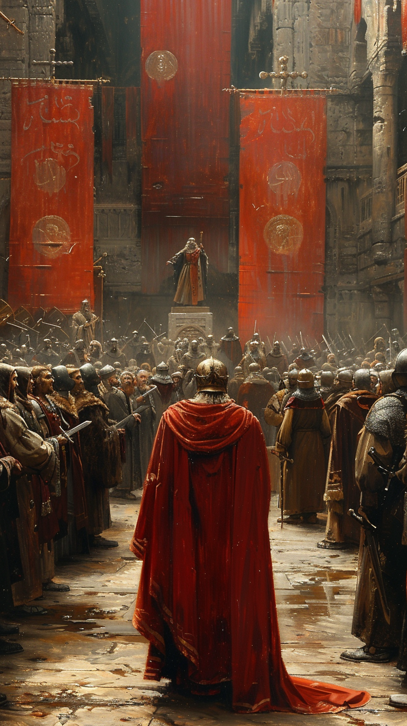 Belagerung Mittelalter 2 | LED Bild