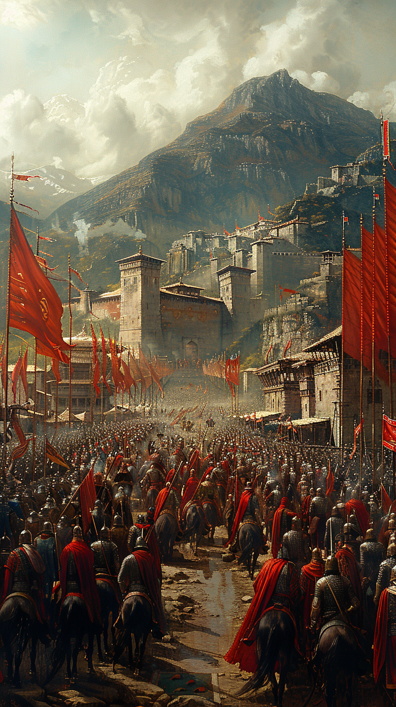 Belagerung Mittelalter 3 | LED Bild