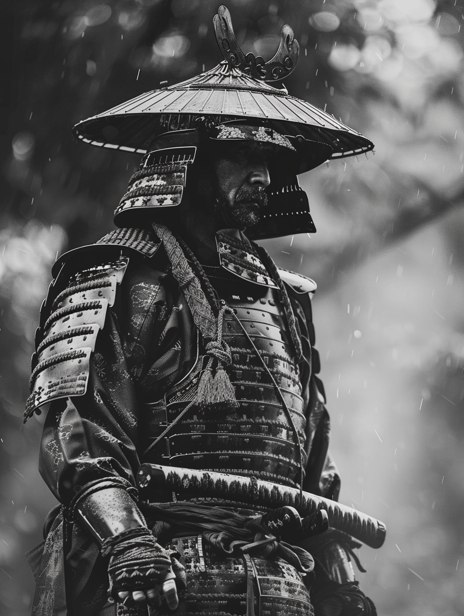 Samurai nach dem Kampf 2 | LED Bild