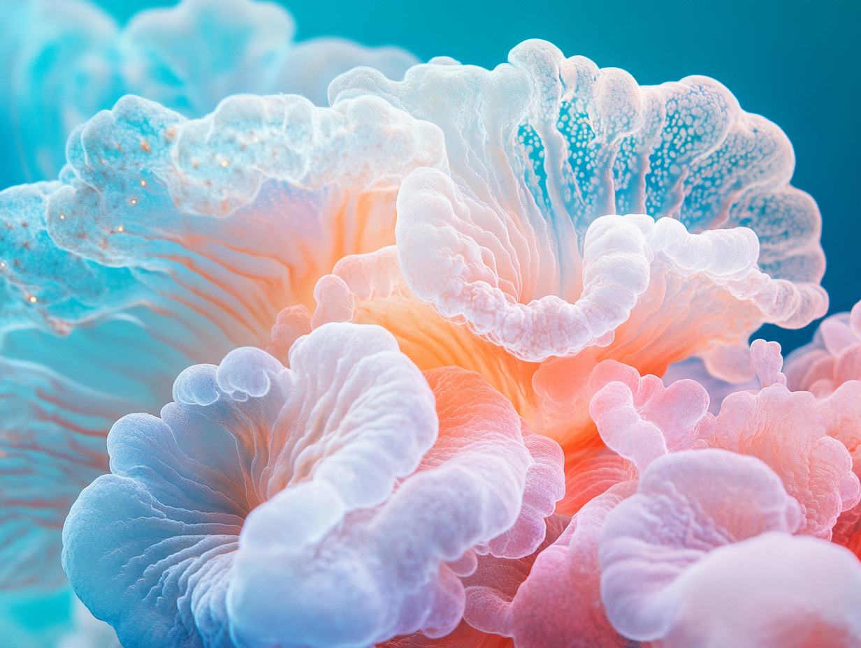 Koralle Bunt 3 | LED Bild