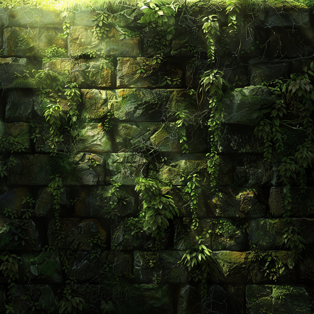 Mooswand 1 | LED Bild