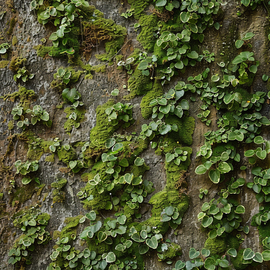 Mooswand 2 | LED Bild