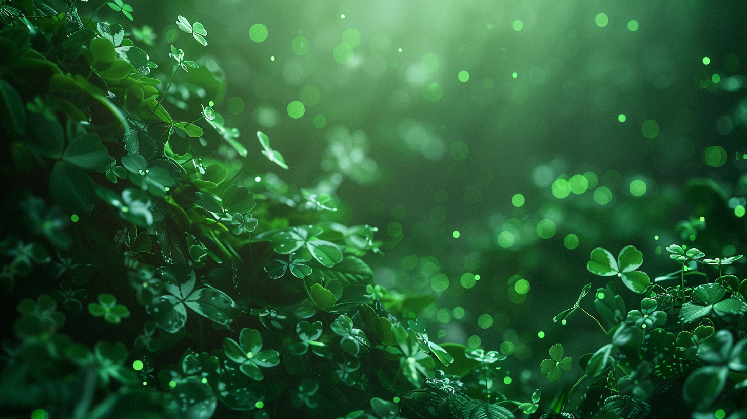 Kleeblätter 2 | LED Bild