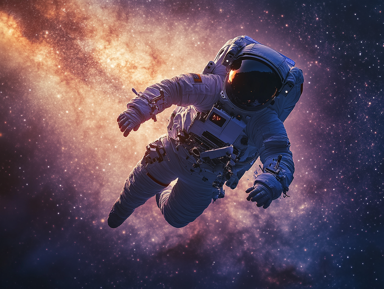 Astronaut 3 | LED Bild