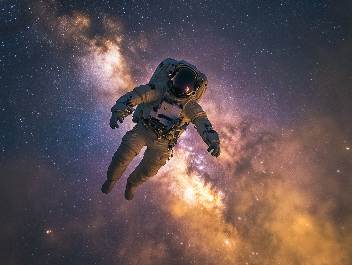 Astronaut 4 | LED Bild