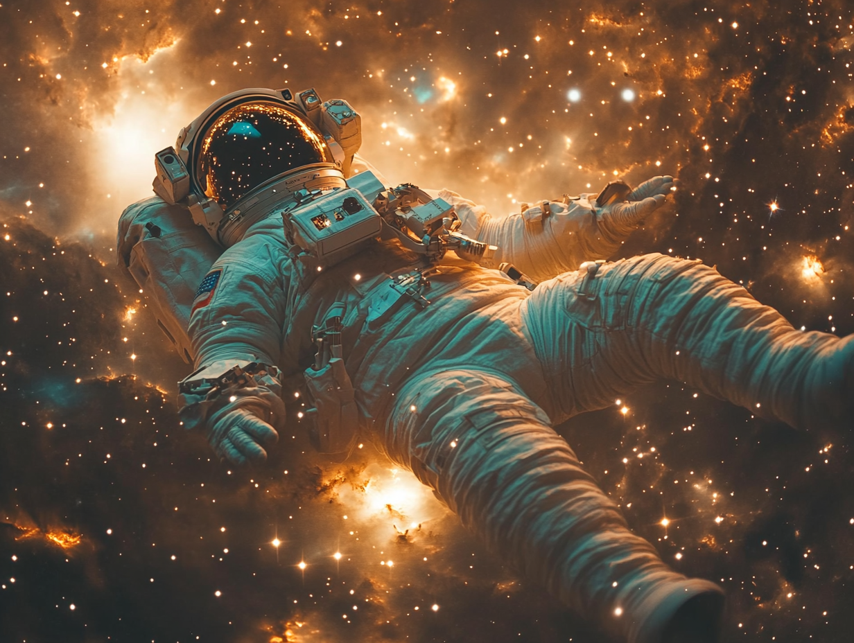 Astronaut 6 | LED Bild