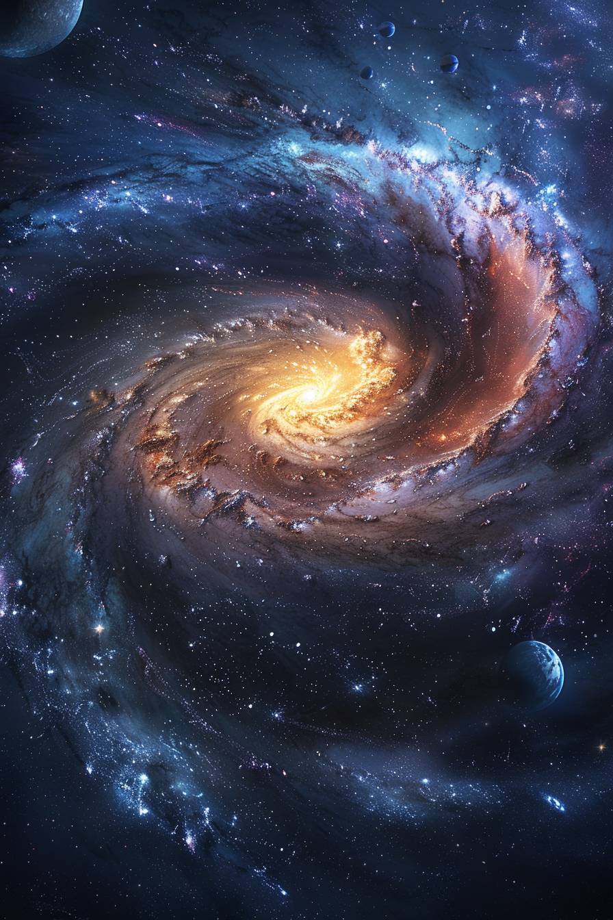 Galaxie 4 | LED Bild