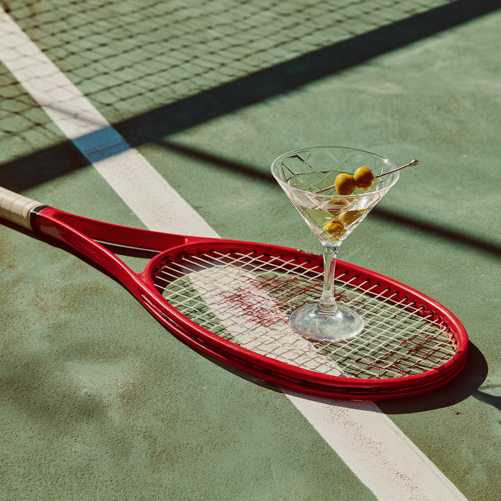 Tennisschläger Martini 1 | LED Bild