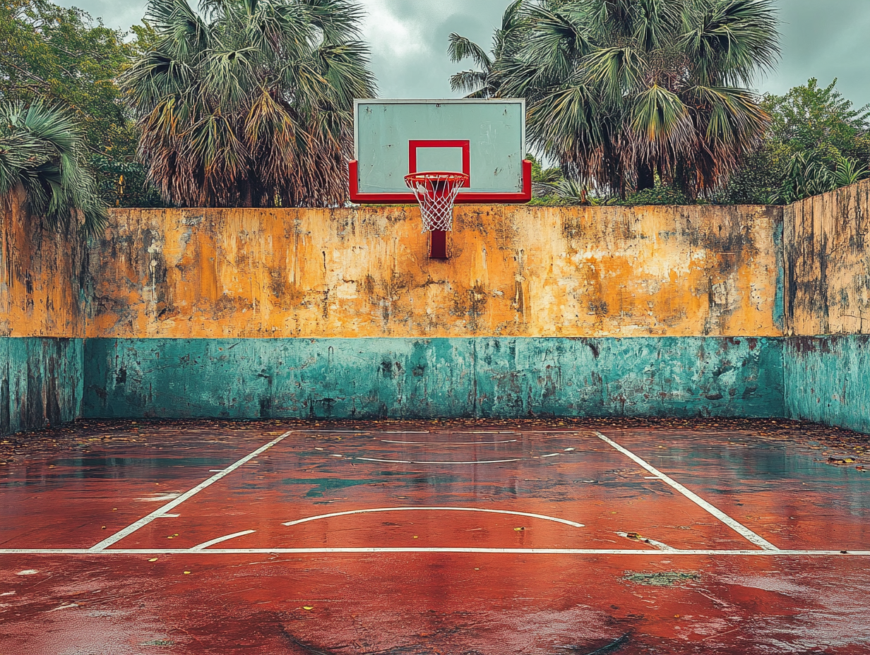 Basketballplatz 2 | LED Bild