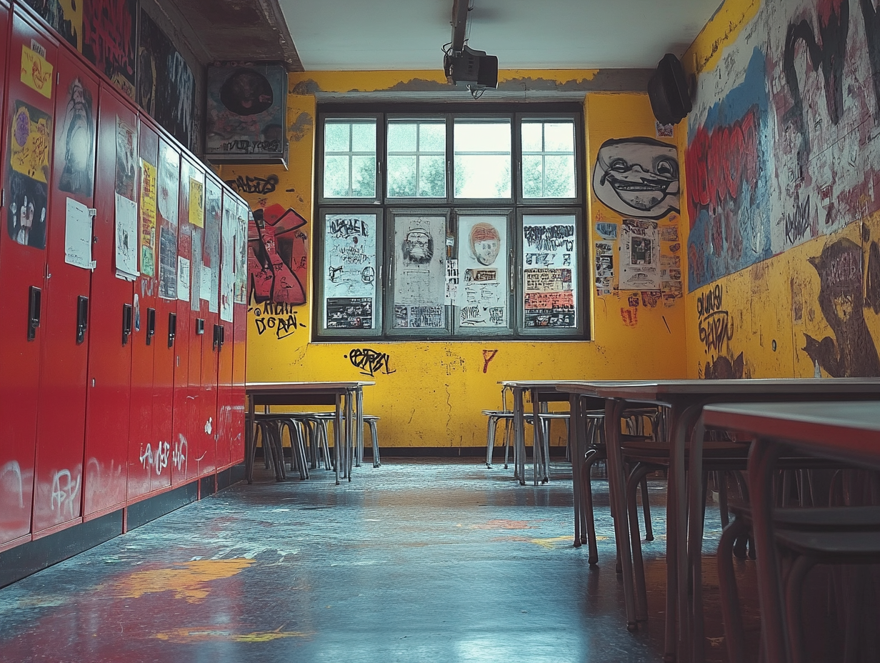 Urbaner Schulraum 1 | LED Bild