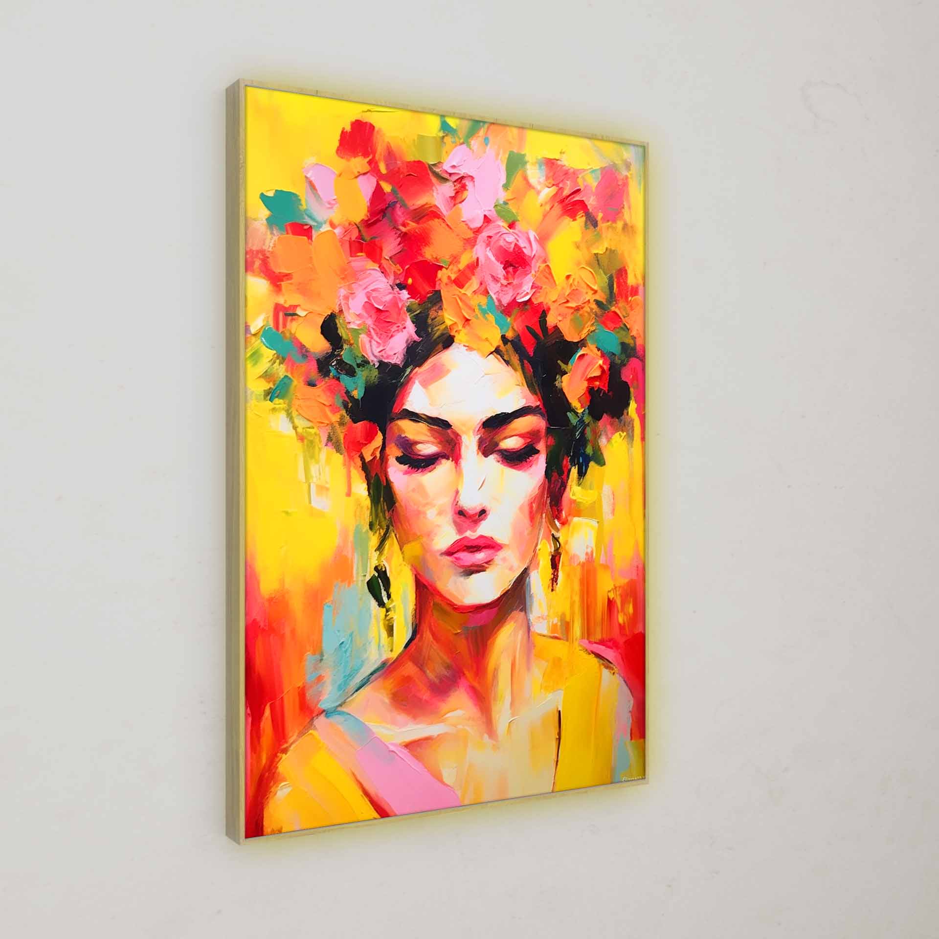 Artwork | Frida "Calm" | LED Bild