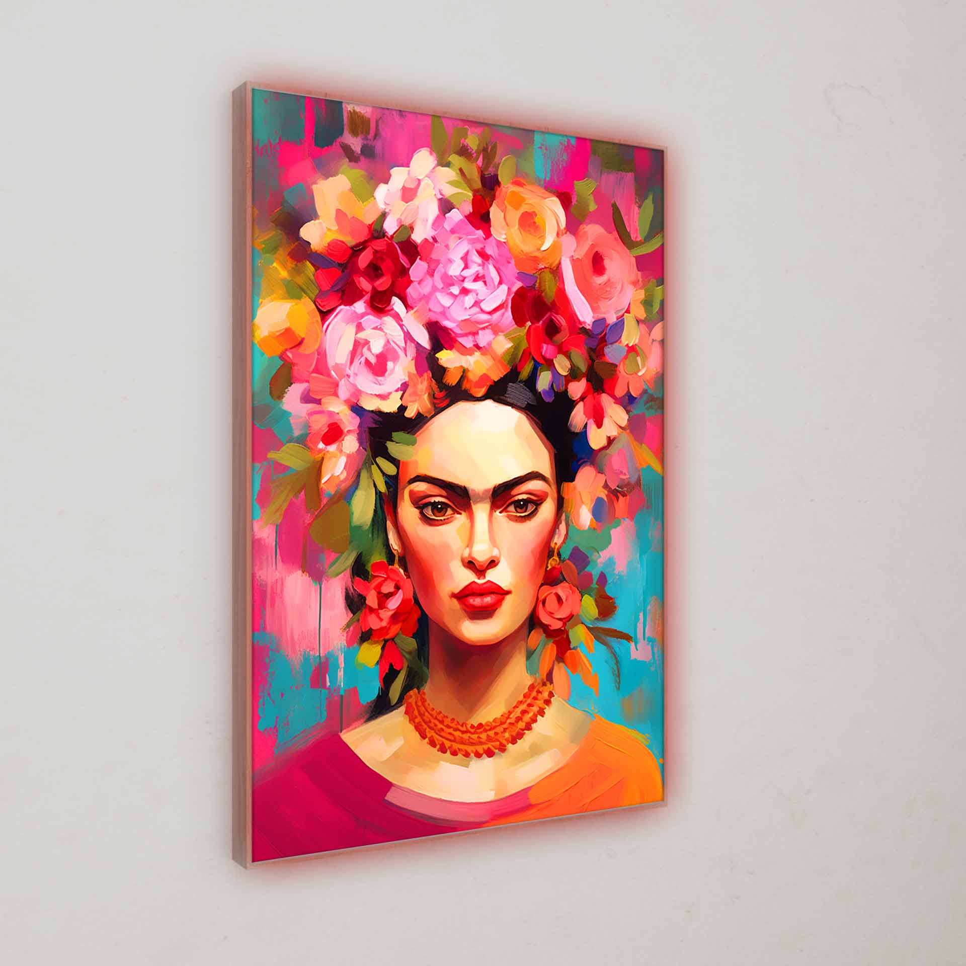 Artwork | Frida "Feel" | LED Bild