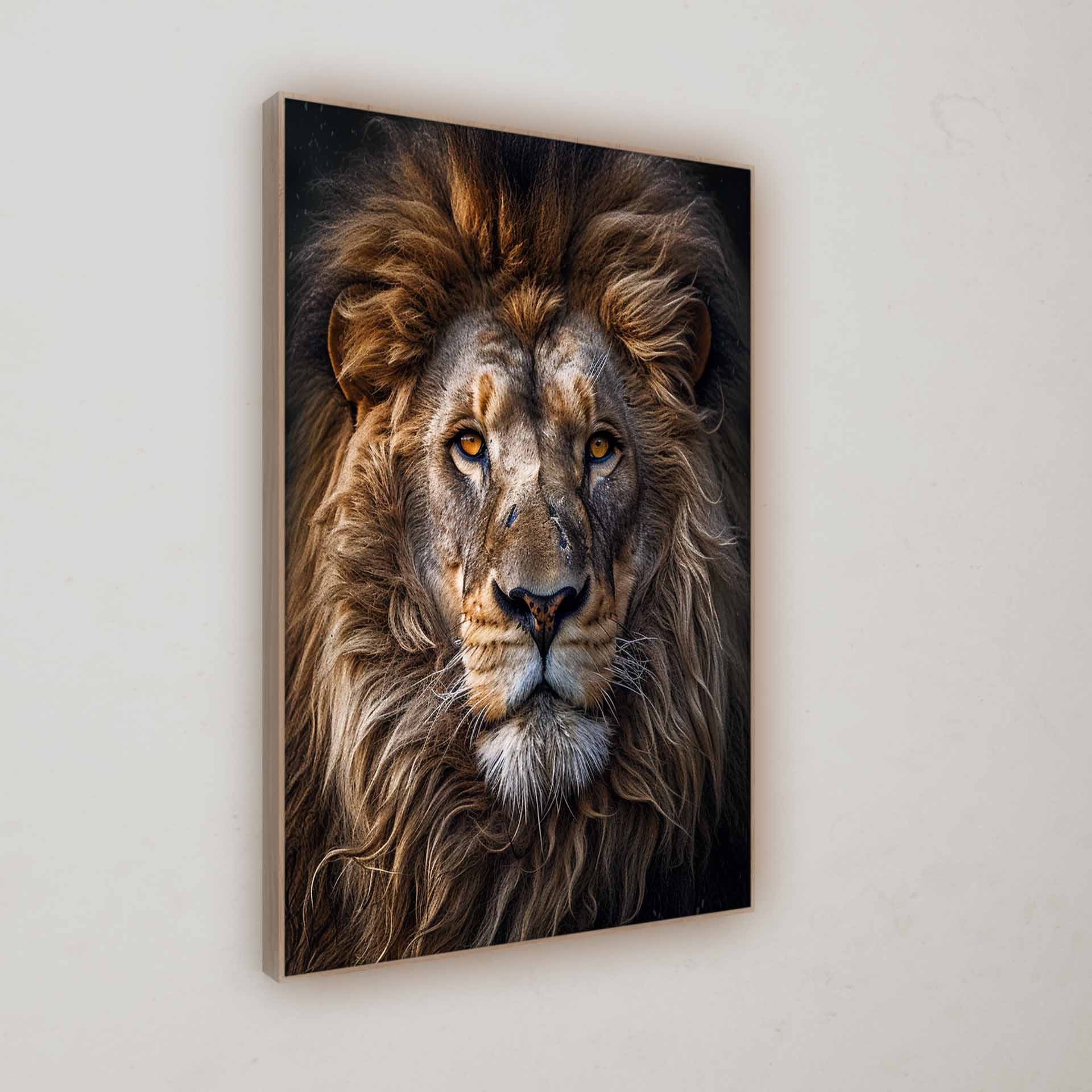 Tiere | Löwe "Scar" | LED Bild