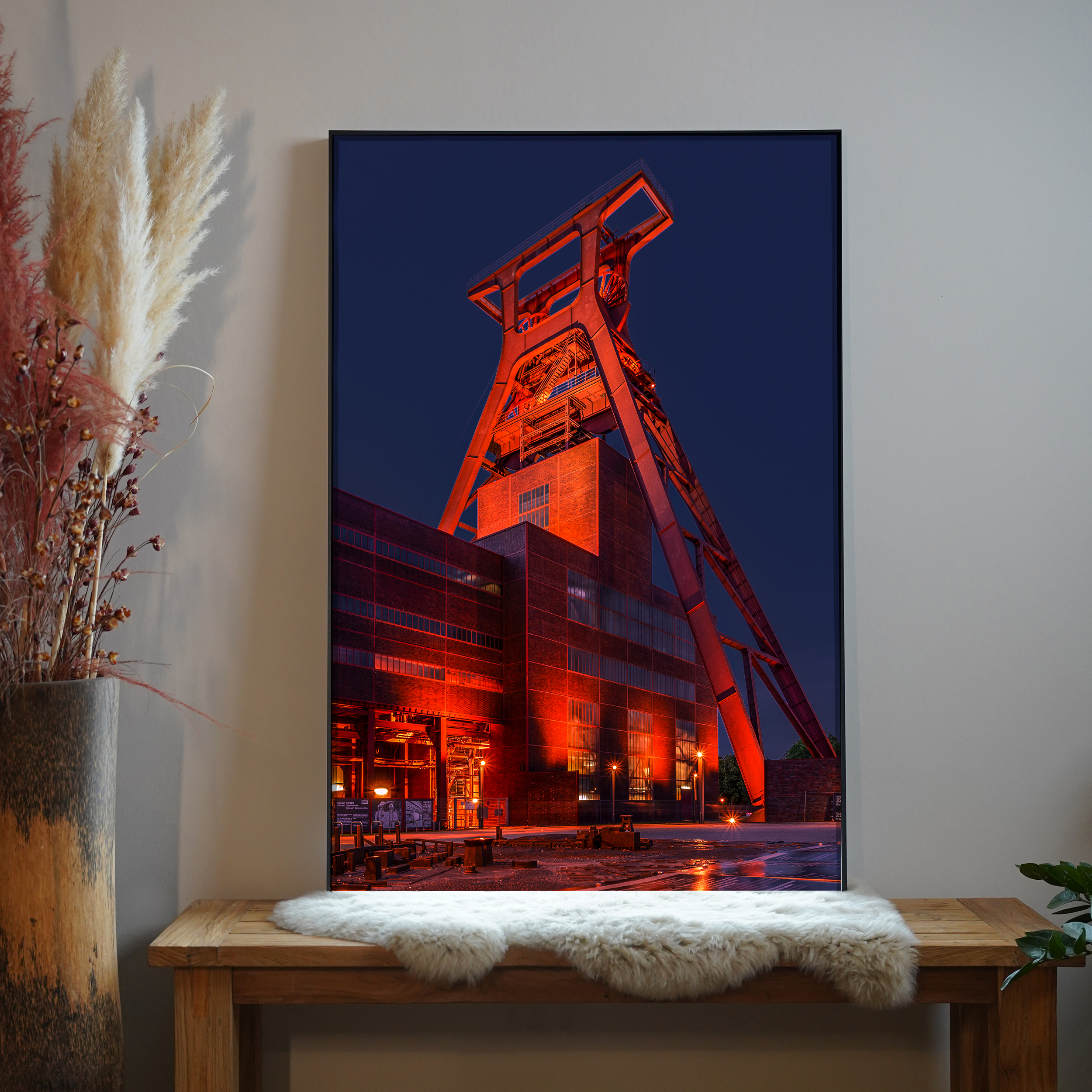 Förderturm Zollverein | Waldemar Pache | LED Bild