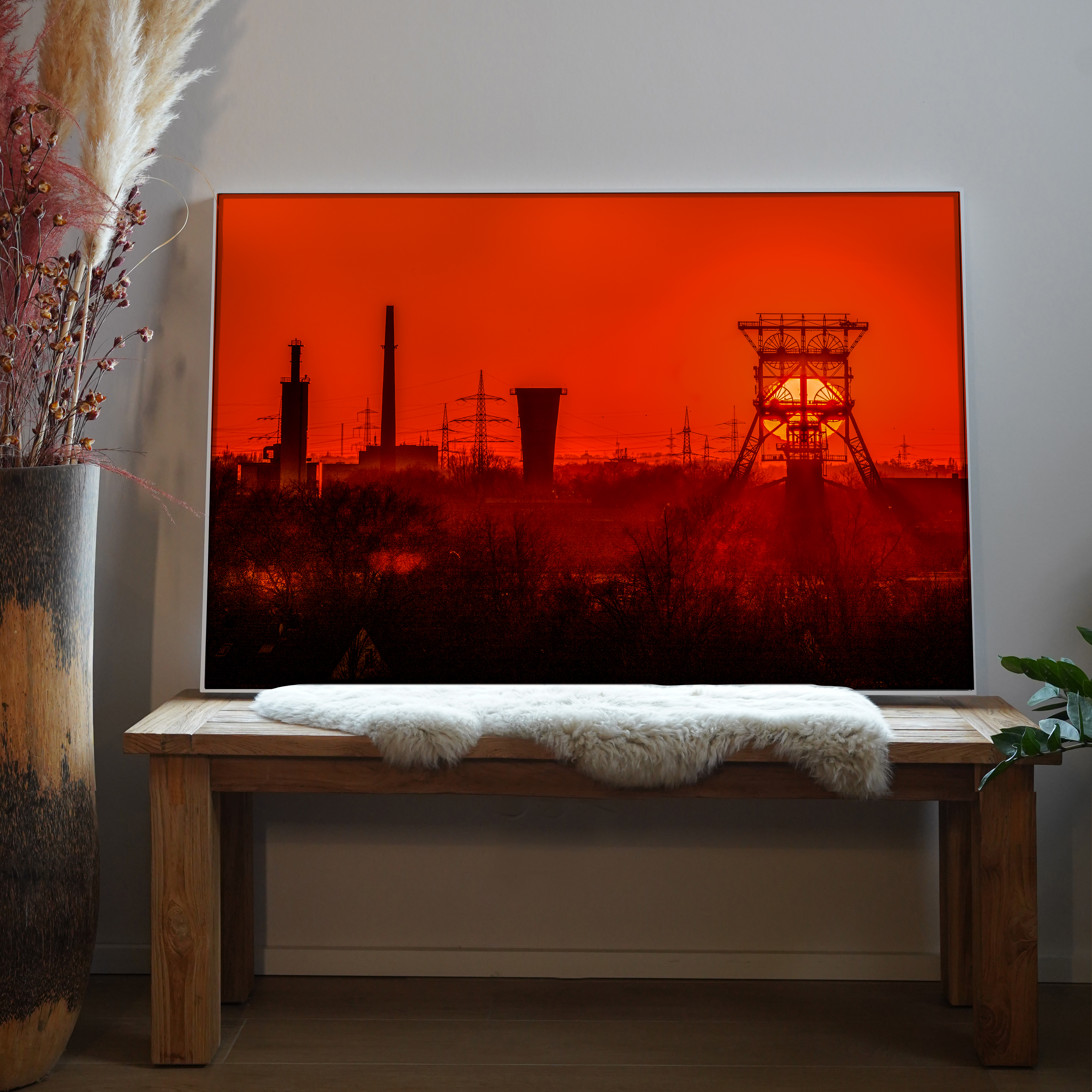 Landschaft Ruhrgebiet Consolidation | Waldemar Pache | LED Bild