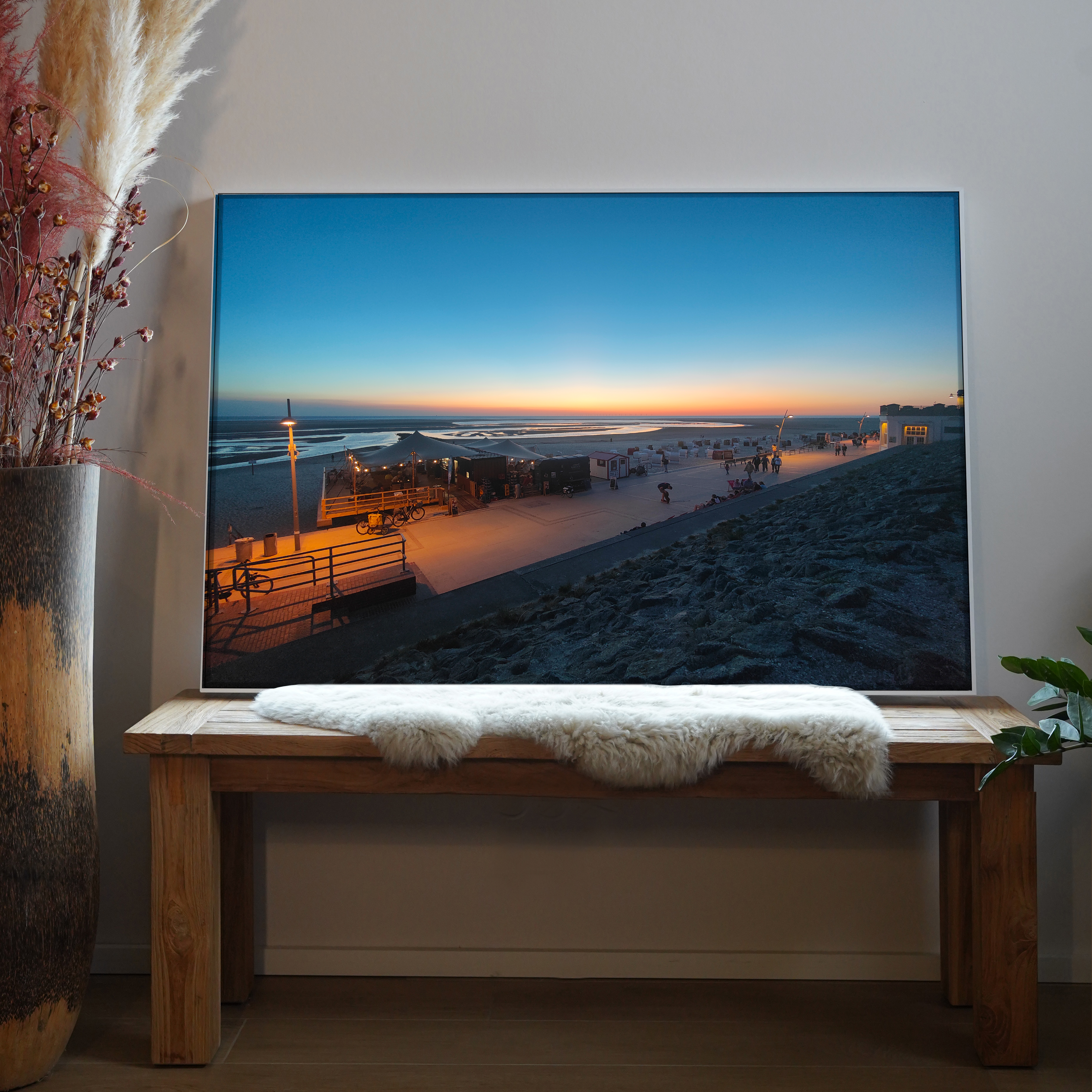 Abendstrand | Daniel Wilms | LED Bild