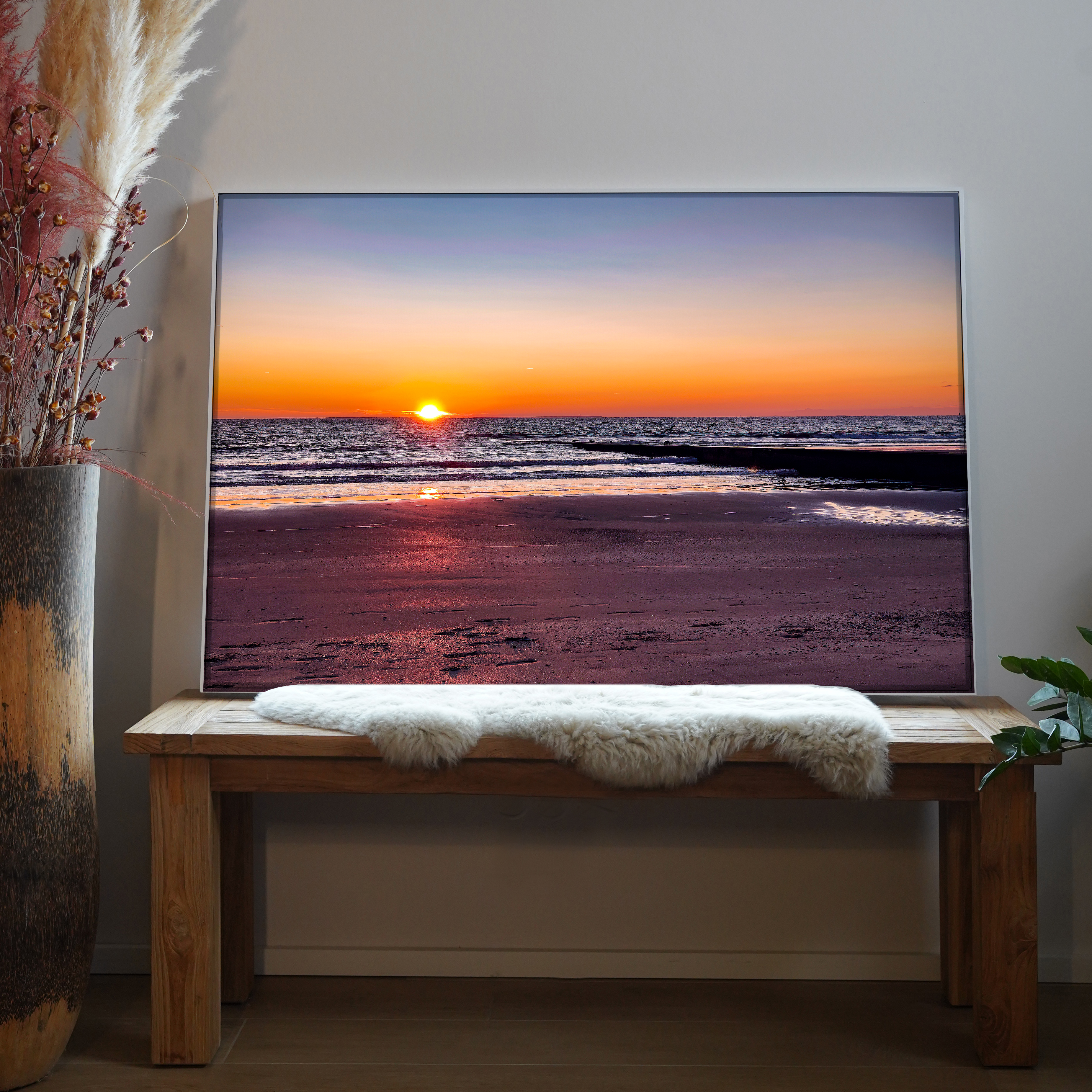 Buhne im Sonnenuntergang | Daniel Wilms | LED Bild