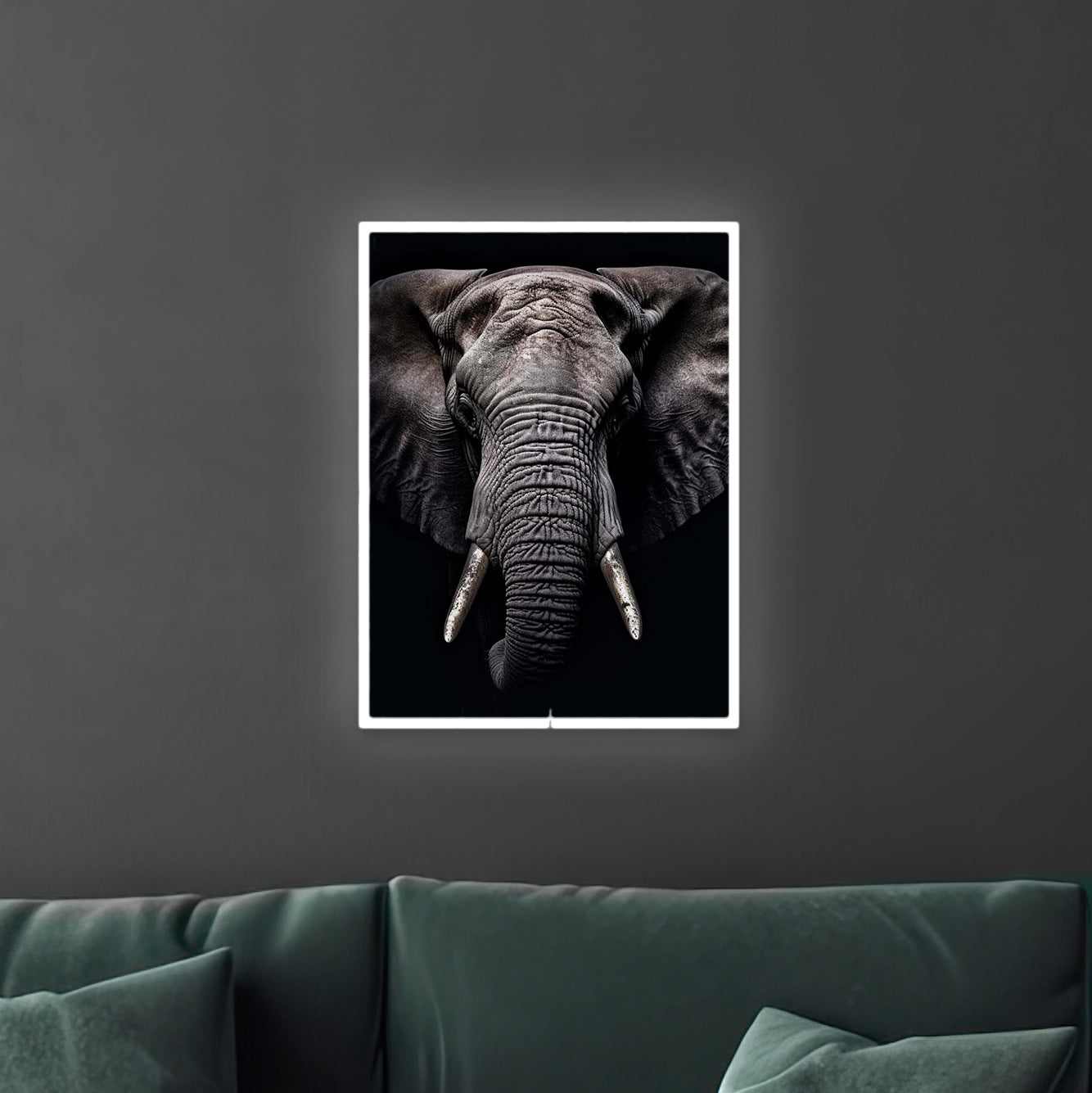 Elephant 2 | LED Bild
