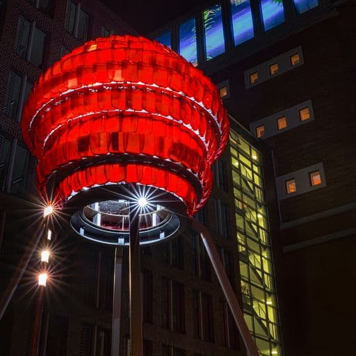 Nadine Beste | Dortmunder U | LED Bild