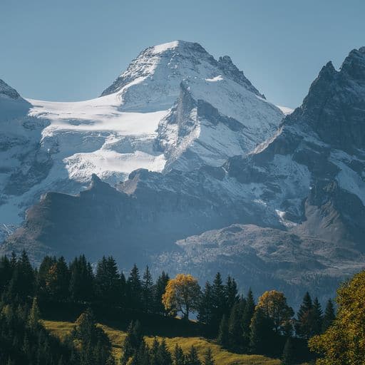 Alexander Müller | Schweizer Alpen | LED Bild