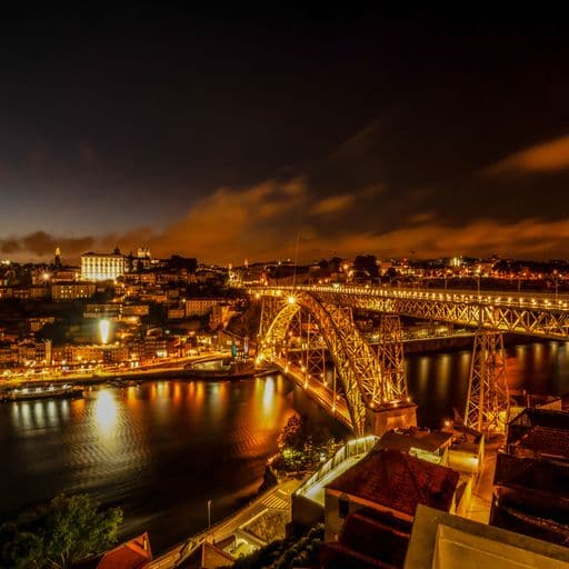 Torsten Kiel | Porto by Night | LED Bild