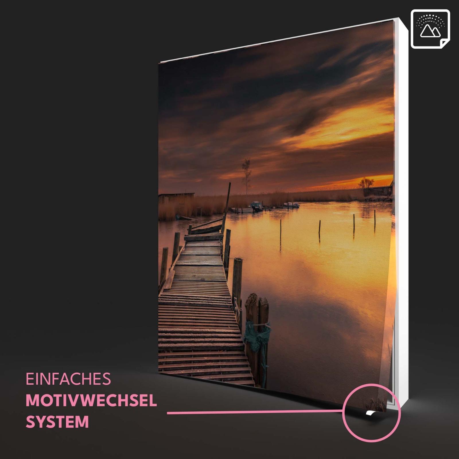 LED Rahmen – Hochwertiger Leuchtrahmen für wechselbare Motive