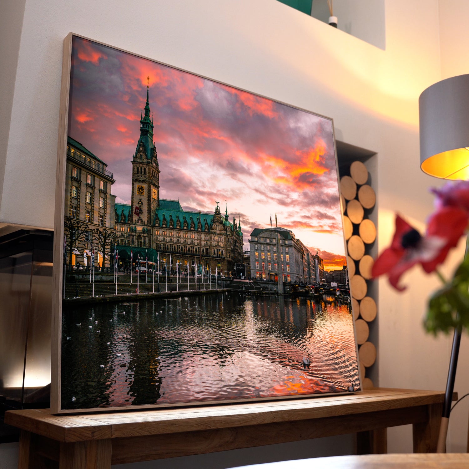 Alexander Losch | Rathaus Hamburg | LED Bild