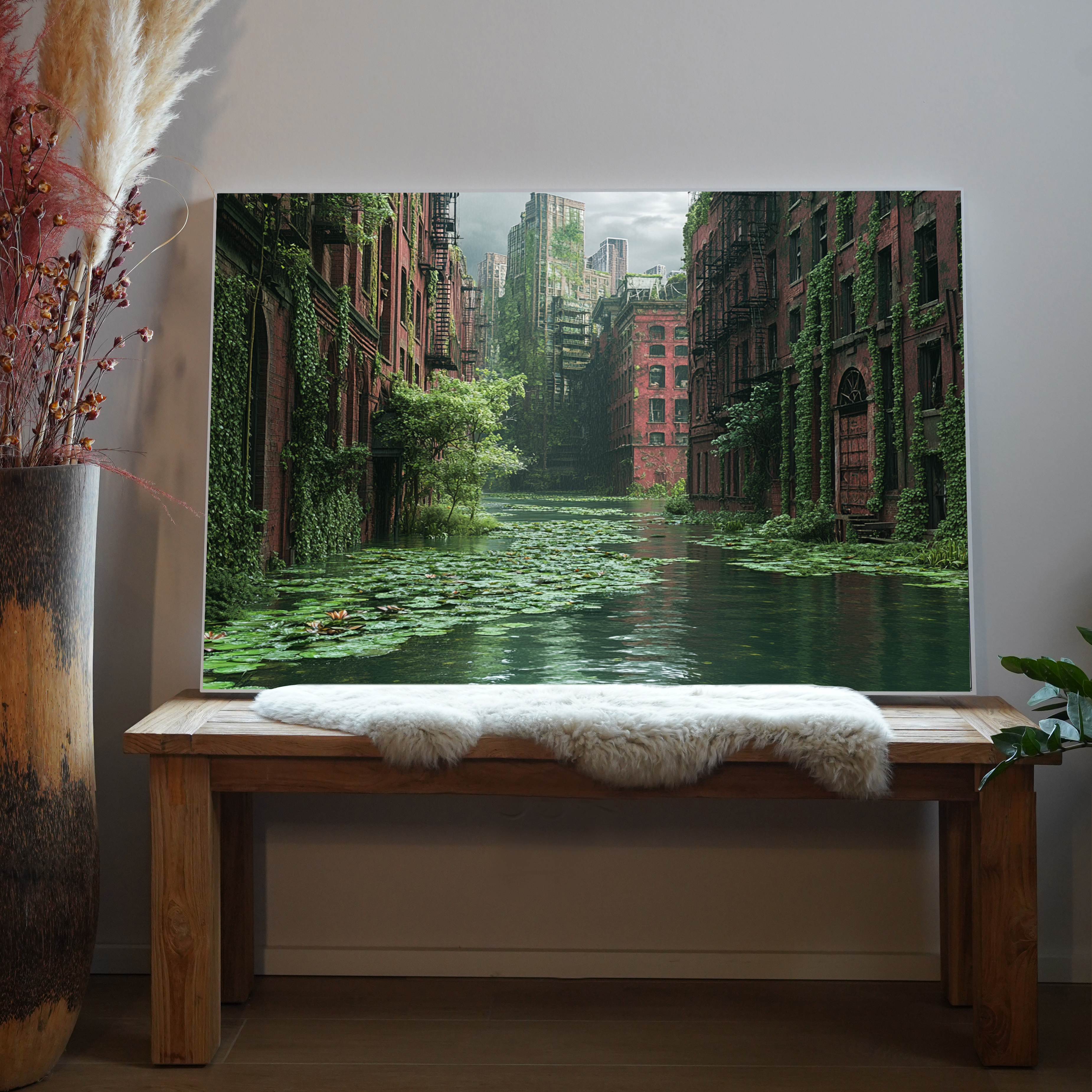 Post Apokalyptische Stadt 3 | LED Bild