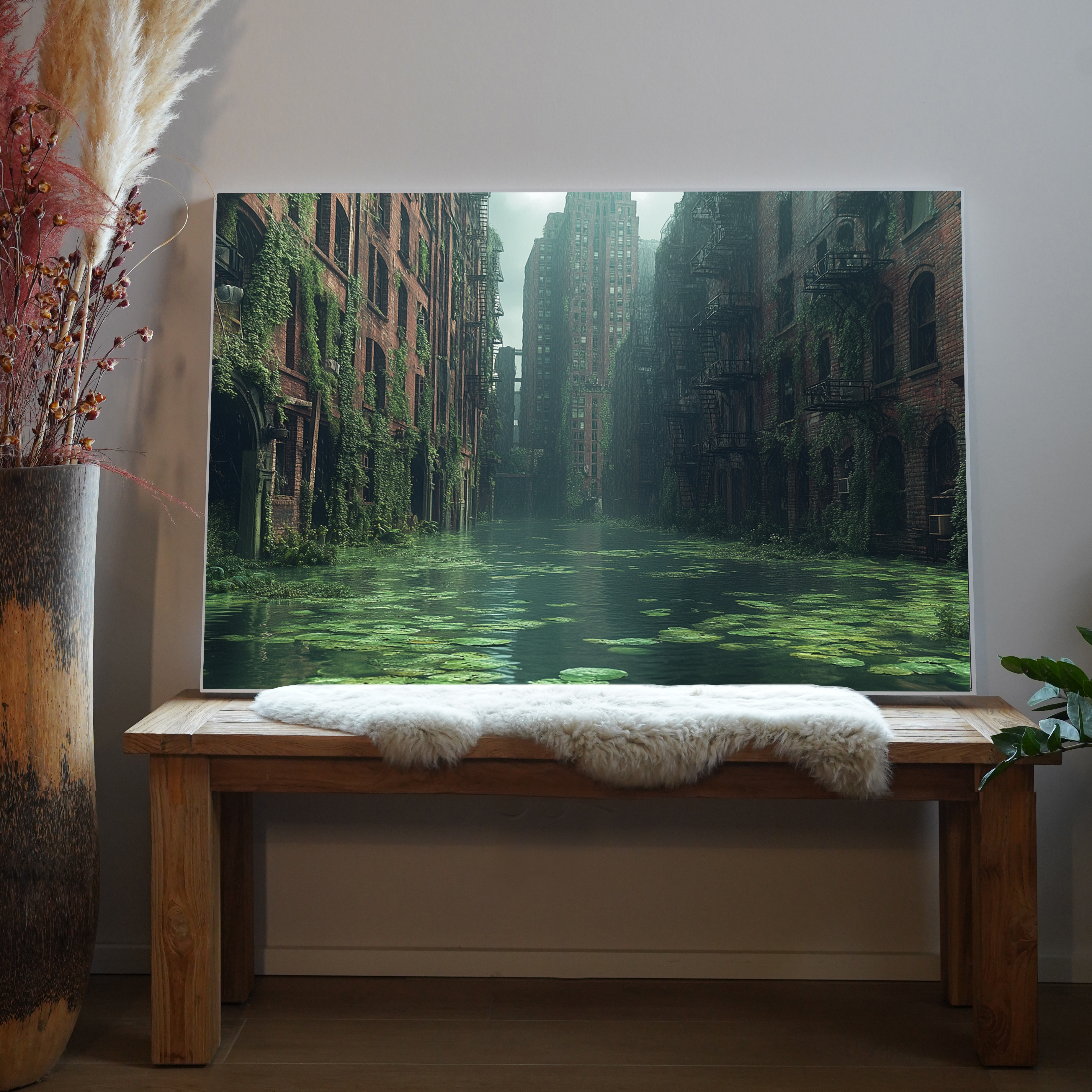 Post Apokalyptische Stadt 4 | LED Bild