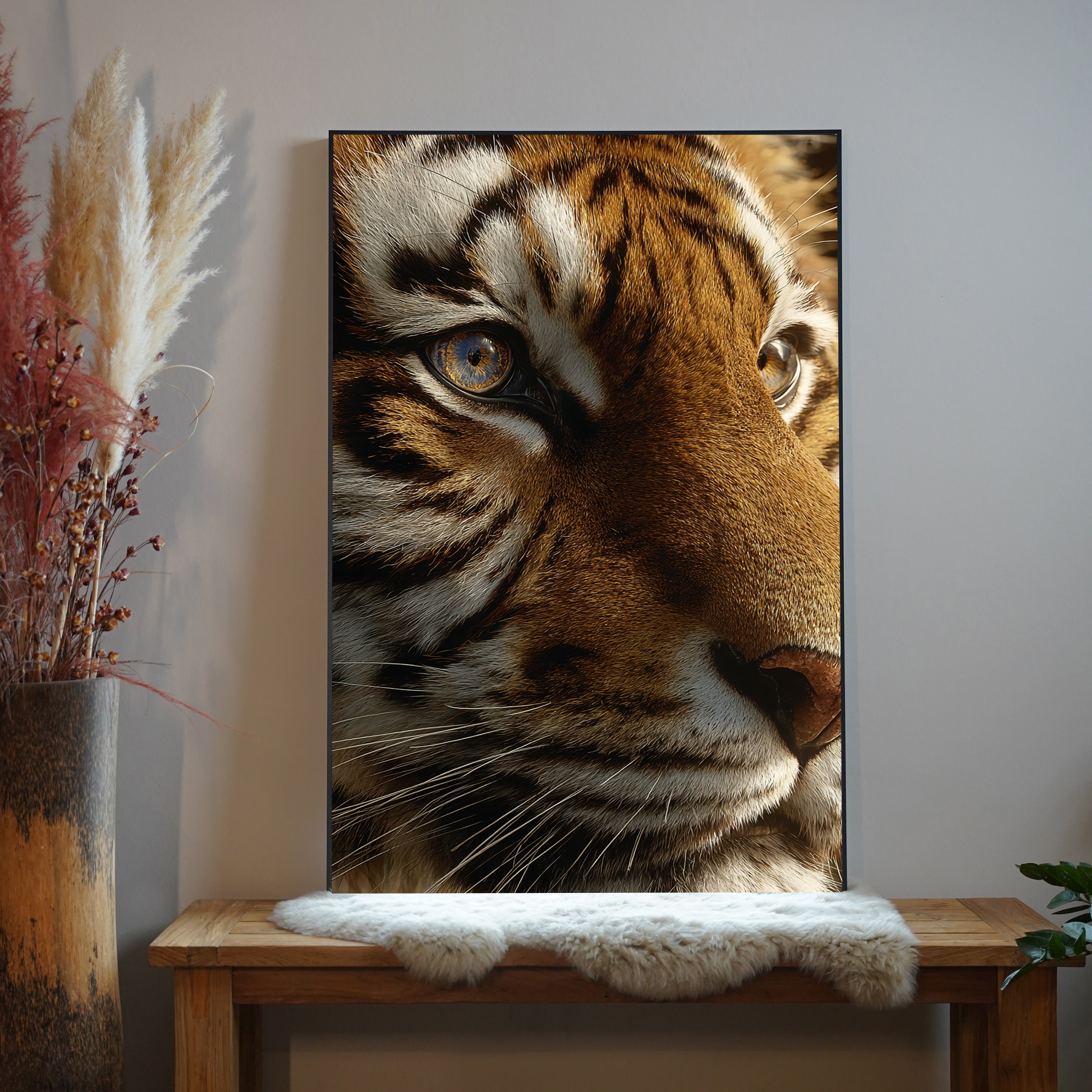 Tiger Auge 1 | LED Bild